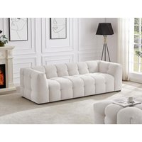 Sofa 3-Sitzer - melierter-Stoff - Beige - DILOME von Pascal Morabito von PASCAL MORABITO