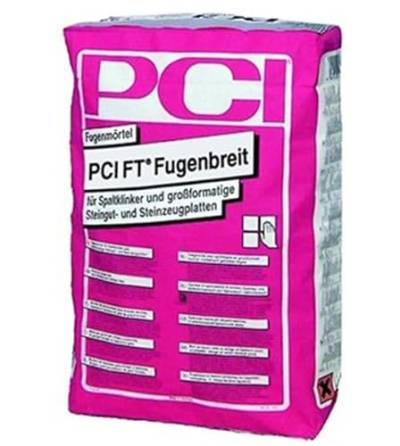 PCI FT FUGENBREIT Fugenmörtel Zementgrau 25 kg Sack - zum Verfugen von Belägen aus Steingutfliesen - für Innen- und Außenbereiche von PCI Augsburg GmbH