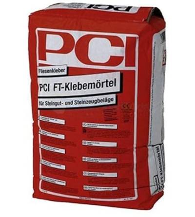 PCI FT Klebemörtel 25 kg - Fliesenkleber für Steingut- und Steinzeugbeläge von PCI Augsburg GmbH