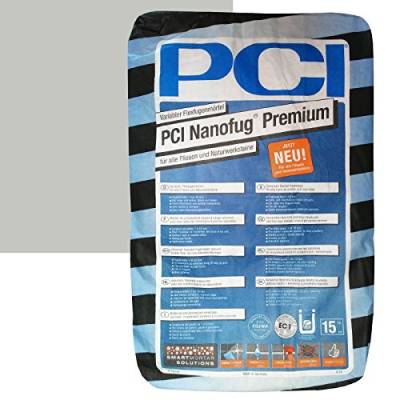 PCI Nanofug Premium 15kg Flexfugenm”rtel Nr. 21 Hellgrau von PCI Augsburg GmbH