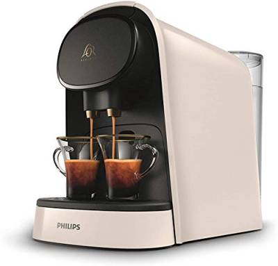 Philips Barista Kaffeemaschine, kompatibel mit Einzel- oder Doppel-Kapseln, 19 bar Druck, Tank 1 l, inkl. Verkostungsset, Weiß von Philips Domestic Appliances