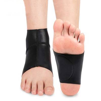 Arch Support Einlegesohlen Socken für Frauen und Männer, Anti-Rutsch-Fußbandage für Plattfüße und Plantarfasziitis, Fußgelenkbandage mit Gel-Unterstützung für Flachen Fuß von PINCOU