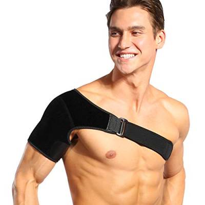Neopren Verstellbare Schulterbandage, Reduziere Schulterschmerzen. Schulterwärmer Passend für Linke und Rechte Schulter, für Männer & Frauen von PINCOU