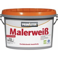 Primaster - Malerweiß konservierungsmittelfrei 2,5 l Malerweiß von PRIMASTER