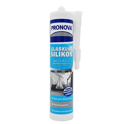 Pronova - Klar wie Silikonglas 300 ml, Klarglas von Pronova