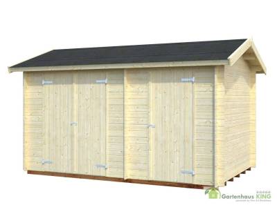 Palmako Gerätehaus Jari 8,9 Holz Gartenhaus, BxT: 410x260 cm von Palmako