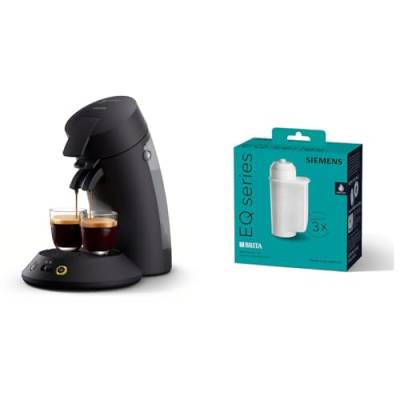 Philips Senseo Original Plus Kaffeepadmaschine & Siemens BRITA Intenza Wasserfilter TZ70033A,verringert den Kalkgehalt des Wassers von Philips Domestic Appliances