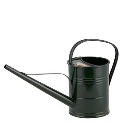 PLINT 1.5L Watering Can - Modern Style Watering Pot for Indoor and Outdoor House Plants - Coloured Galvanised Powder Coated Steel - Metal Design with Narrow Spout and High Handle - (Green) von Plint