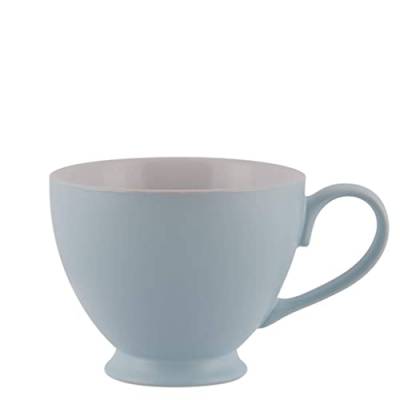 Plint Set of 6 Stoneware Tea Mugs, Ice color Coffee Cups, Stoneware Coffee Mugs, Tea Mugs, Porcelain Coffee Mug, Cappuccino Cups 350 ml von Plint