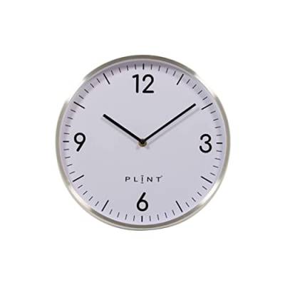 PLINT Large Round Wall Clock, Big Readable Numbers, Non-Ticking Silent Decorative Clocks, Modern Look Perfect for Living Room, Kitchen, Office, School,Stylish Steel Frame von Plint