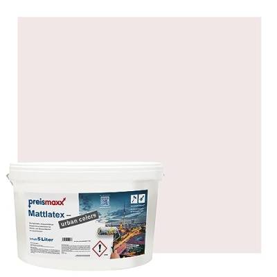 Preismaxx Mattlatex urban colors, bunte Wandfarbe, rosa, fliederrosa, lilac pink 5L von Preismaxx