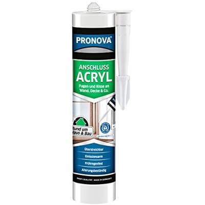 PRONOVA 190030453000010 PRONOVA Anschlussacryl, transparent,300 ml Kartusche von Pronova