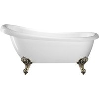 Freistehende Badewanne mit Füßen richmond Adlerfüße altbronze 155 cm - Adlerfüße altbronze von ROGIER&MOTHES