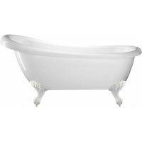 Freistehende Badewanne mit Füßen richmond Adlerfüße weiss 171 cm - Adlerfüße weiss von ROGIER&MOTHES