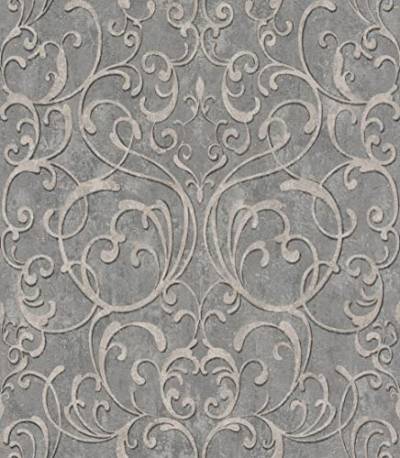 Rasch Tapeten Vliestapete (Classic-Chic) Grau beige 10,05 m x 0,53 m Tapetenwechsel II 651621 von Rasch