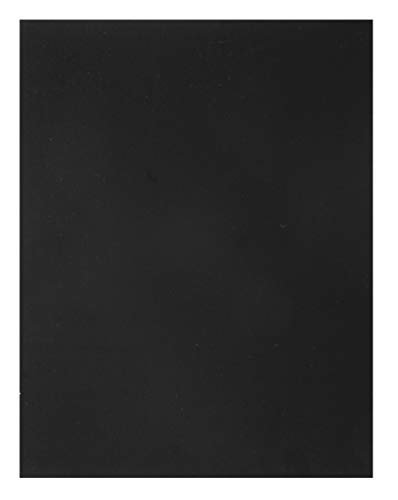 Rayher 89595576 Schrumpffolie, 26,2 x 20,2 cm, Beutel 6 Stück, schwarz, schrumpfende Plastikfolie, mit Schrumpffolie basteln, Objekte mit 3D-Effekt von Rayher