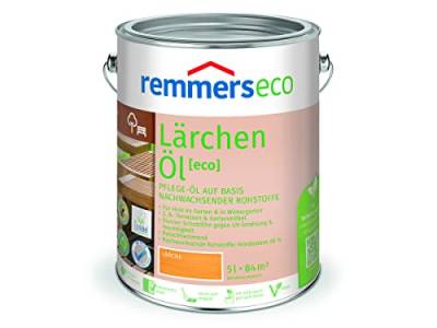 Remmers Lärchen-Öl [eco], 5 Liter, nachhaltiges Lärchenöl, aussen und innen, optimal für Lärche Gartenmöbel oder Lärche Holzterrassen, ökologisch von Remmers