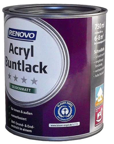 EM AC-Seid.matt. 2in1 RAL 8001 ockerbr.750ml F von Renovo