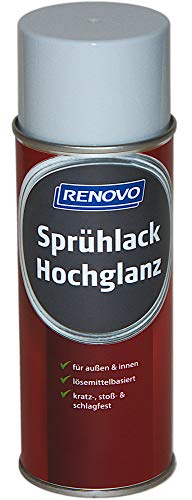 Sprühlack RAL 7035 Lichtgrau 400 ml Hochglanz Renovo von Renovo