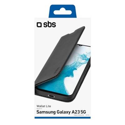 SBS Mobile Book Wallet Lite Galaxy A23 5G Schwarz (TEBKLITESAA23K) Marke von SBS