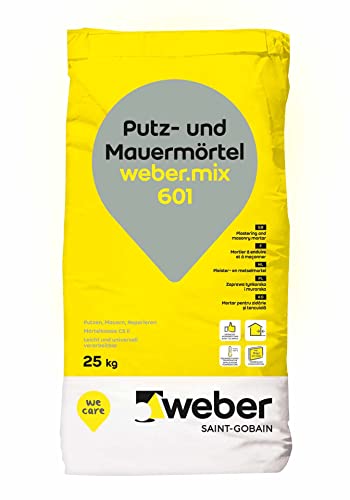 Weber.mix 601 Mauer- und Putzmörtel 25 kg/ Sack von SG weber