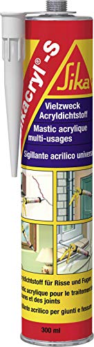 Sika Sikacryl S – Dichtmasse Acryl Gryl S grau (Al 300 cm3) von Sika