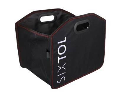 SIXTOL COMPACT 1 Kofferraumtasche faltbar, Kofferraum-Organizer, 1 Fächer, Autotasche, Zusammenklappbarer Auto Organizer Kofferraum mit Fächern von SIXTOL