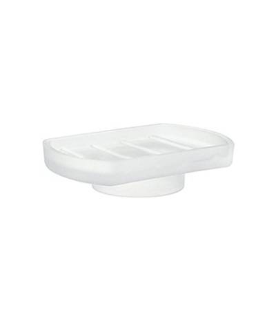 Smedbo Seifenschale aus Milchglas, Weiß, 3,5 x 11,5 x 18 cm von SMEDBO