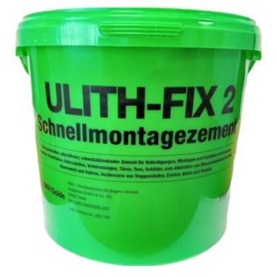 Ulith FIX-2 Schnellmontagezement 5 Kg von Stabilo Befestigungstechnik
