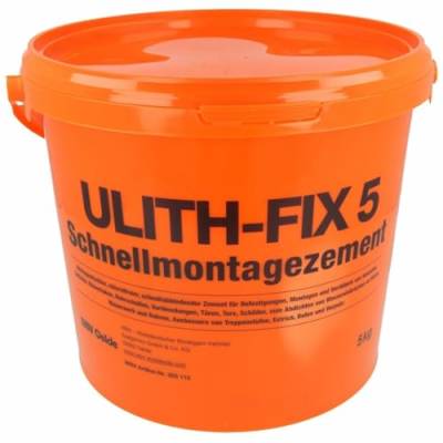 Ulith FIX-5 Schnellmontagemörtel 5 Kg von Stabilo Befestigungstechnik