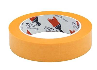 STREICH Malerwerkzeuge 24 x Goldband Abklebeband 38 mm x 50 m | Lackier-Klebeband für Innen, Außen, 4 Monate UV-Stabil von STREICH Malerwerkzeuge