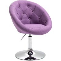 Havanna Sessel Lounge violett Clubsessel Barhocker Drehsessel retro - Svita von SVITA