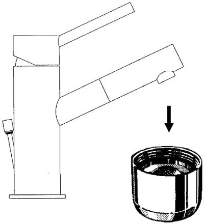 Sanitop-Wingenroth Mischdüse, für Armaturen, M20 Standardanschluss, Messing verchromt, 190473 von Sanitop-Wingenroth