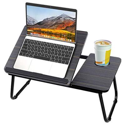 Sannobel Faltbarer Laptoptisch für Bett, Betttablett, Tisch, tragbarer Steh-Sofa-Schreibtisch, mit faltbaren Beinen, Faltbarer Sofa-Frühstückstisch, Notebook-Ständer, Leseständer für Couch-Boden von Sannobel