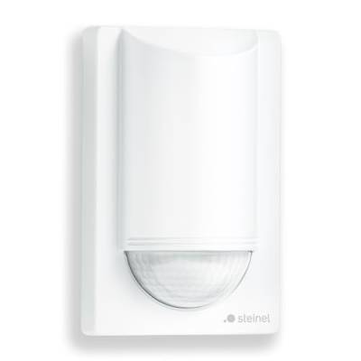 Steinel Bewegungsmelder is 2180 ECO Weiß, 180°/12 m PIR-Sensor, 350 W LED Schaltlast, Wandsensor, Unterkriechschutz von Steinel