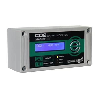 Schabus 300263 GX-D500P Melder mit internem Sensor netzbetrieben detektiert Kohlendioxid, 240 V, Multicolor von Schabus