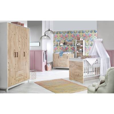 Schardt Babybett Timber Pinie Pinie Hell Melamin Dekor 70x140 cm Lattenrost von Schardt