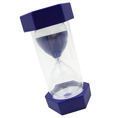 Sharplace Gute, Sanduhr Sandglass für Hause/Dekoration 1Minuten / 2 Minuten/ 3 Minuten /5 Minuten / / 15 Minuten, blau, 2 min von Sharplace