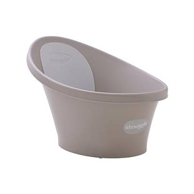 Shnuggle Babywanne mit Stöpsel, Taupe von Shnuggle