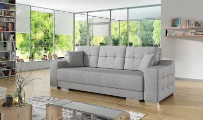 Siblo 3-Sitzer Elegantes Dreisitzer Sofa Malvina mit Schlaffunktion von Siblo