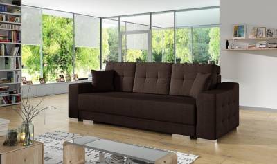 Siblo 3-Sitzer Elegantes Dreisitzer Sofa Malvina mit Schlaffunktion von Siblo