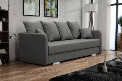 Siblo 3-Sitzer Klassisches Dreisitzer Sofa Silvana mit Schlaffunktion von Siblo