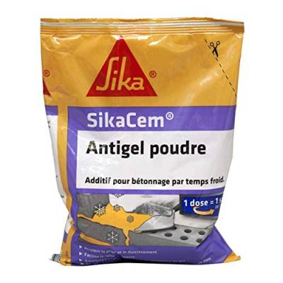 Sika Frankreich S.A.S 552185 Zusatzstoff, zum Einbetonieren kaltem Wetter, beige von Sika