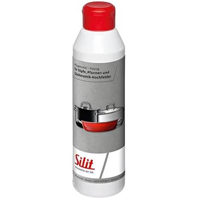 Silit Reiniger, Intensiv-Reiniger für Töpfe, Pfannen und Glaskeramik-Kochfelder, Topfreiniger 250 ml von Silit