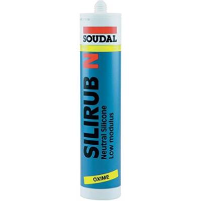 Soudal Neutralsilikon Silirub N schwarz 300 ml von Soudal