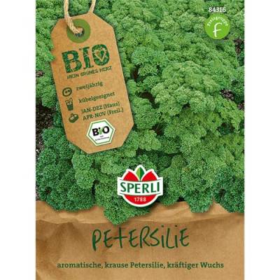 Petersilie - Bio-Petersilie, kraus Mosskrause 2 / Grandeur - Bio-Saatgut von Sperli-Samen von Sperli
