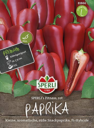 Paprika SPERLI´s Fitness Rot von Sperli-Samen von Sperli
