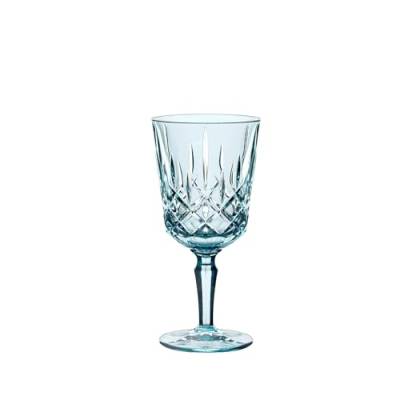 Spiegelau & Nachtmann, 2-teiliges Weingläser-Set, Blaue Cocktailgläser/Weingläser, Kristallglas, 355 ml, Aqua, Noblesse Colors, 105219 von Spiegelau & Nachtmann