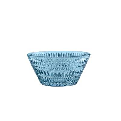 Spiegelau & Nachtmann, Schale, Snackschale, Kristallglas, ca. 16 cm Durchmesser, Vintage Blue, Ethno, 105391 von Spiegelau & Nachtmann