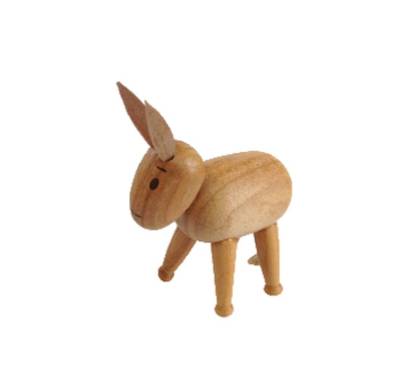 Spielwarenmacher Günther e.K. Weihnachtsfigur Miniaturfigur Holzfigur Esel Höhe=5cm NEU, für Setzkasten, zum basteln geeignet von Spielwarenmacher Günther e.K.